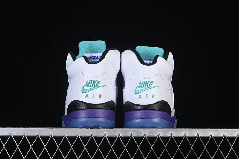 All categories Air Jordan Jordan series basketball shoes Air Jordan 5 Air Jordan 5 Retro "Grape" AJ5 Joe 5 White Grape HQ7979-100